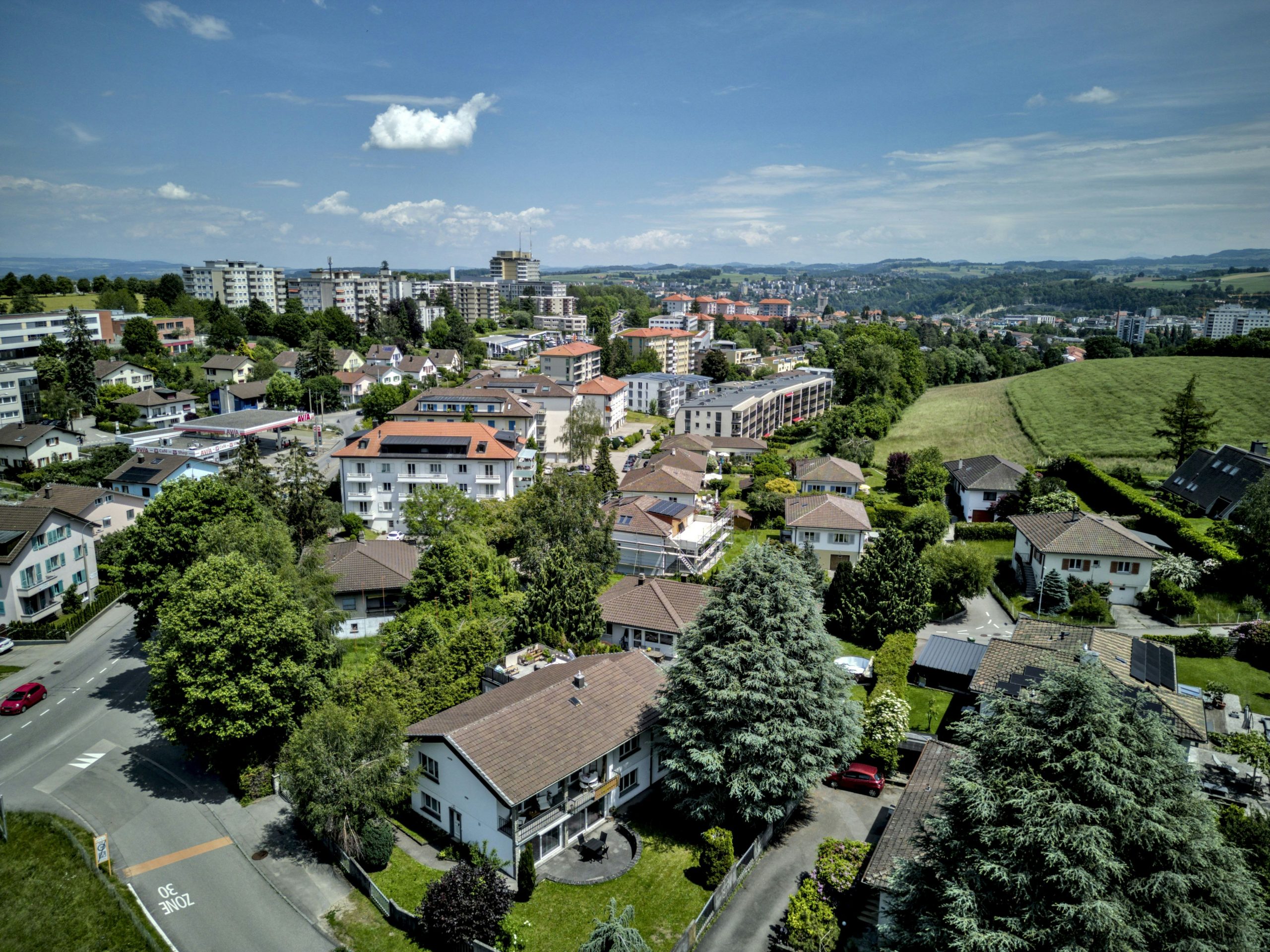 Vue de Villars-sur-Glâne