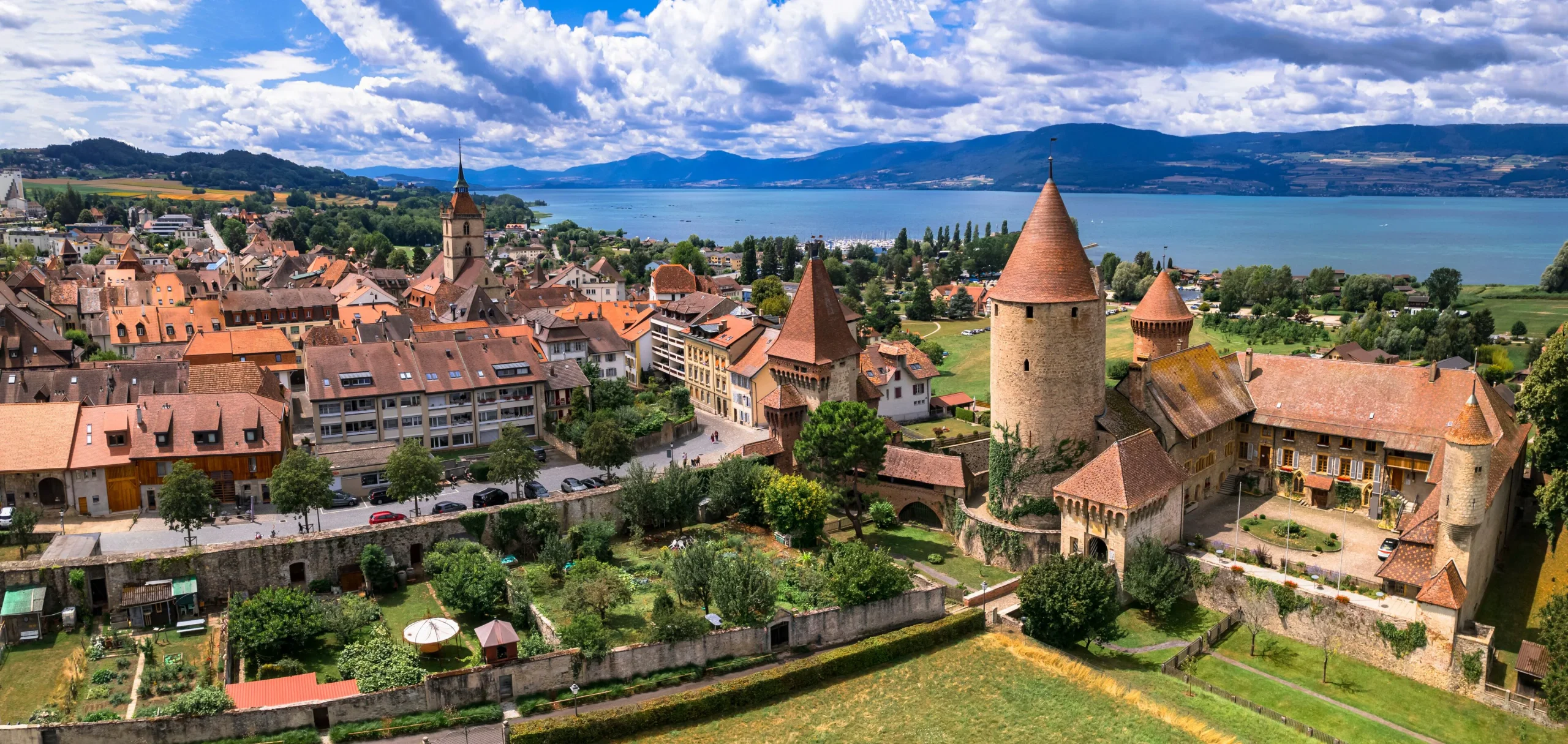 Vue de Estavayer-le-Lac